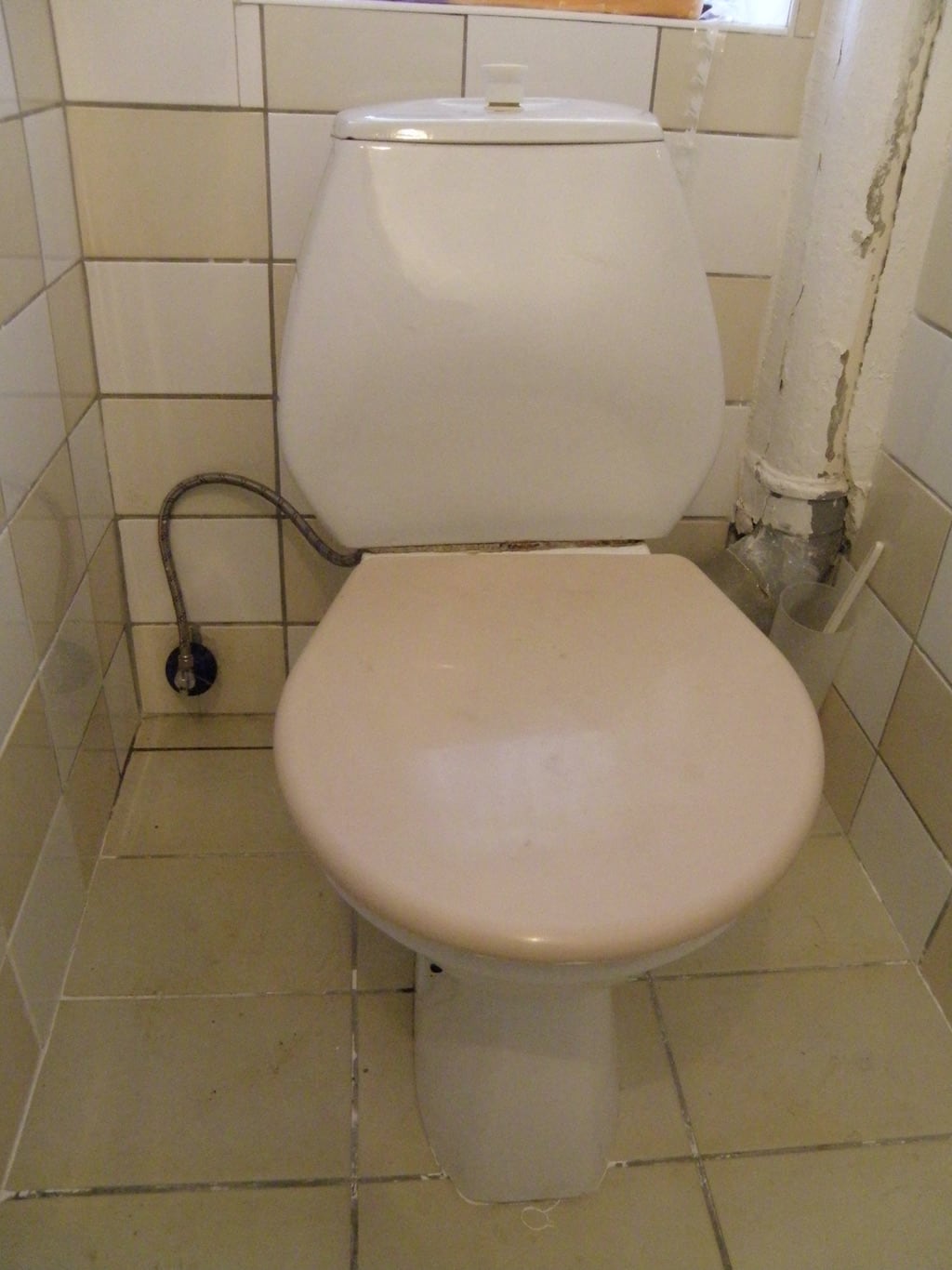 výměna záchodové mísy před
